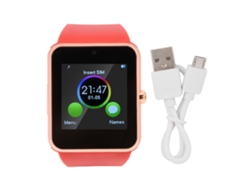 Reloj Inteligente Bluetooth Con Llamadas Por Marcador, Podómetro Y Música Para Android (rojo)