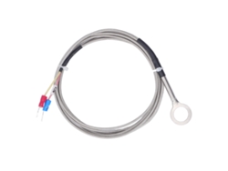 2026-termopar Tipo K Sonda Acero Inoxidable 304 Diámetro 14mm -40 A 1000℃ Cable 2m
