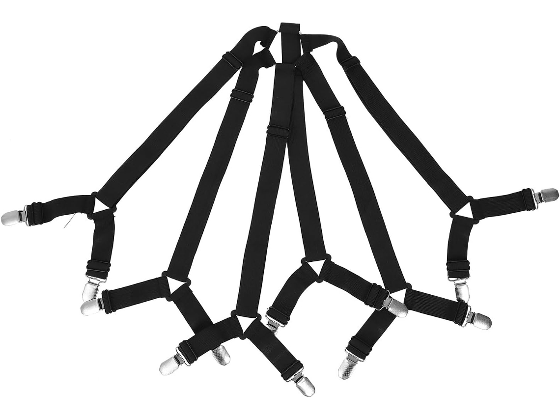 Clips 6 Sujetadores De Sábanas Con 12 Y Lados,