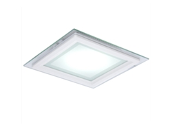 Foco Downlight LED 12W  900Lm 4200ºK Cuadrado Cristal 40.000H [GR-MB02-12W-W] GREENICE