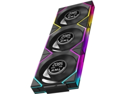 Ventilador De Caja Con Pantalla Digital De 120 Mm, 3 Piezas, Enfriador De Cpu Argb Con
