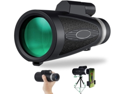 Telescopio monocular 18x62 HD BKA4 Prisma FMC Visión nocturna con poca luz IP68 Observación de aves Caza Negro Bestvite