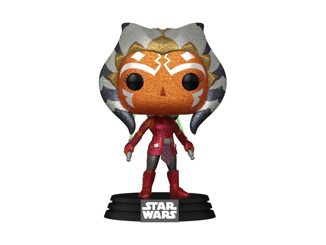 Figura Funko STAR WARS: Clone Wars Ahsoka Tano Us Ex Pop! Brillo de diamante