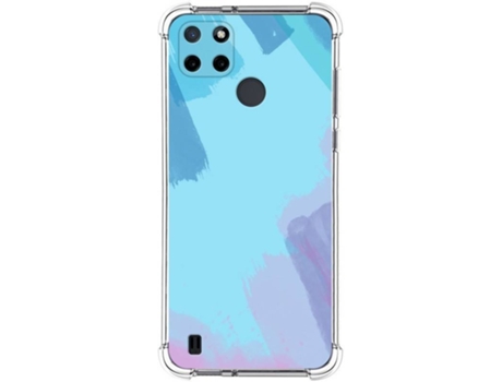 Carcasa Realme C21Y / C25Y TUMUNDOSMARTPHONE Acuarela 10 Multicolor