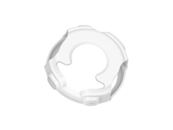 Capa Protetora De Silicone Para Smartwatch, Durável E Confortável, Modelo 235, Branca.