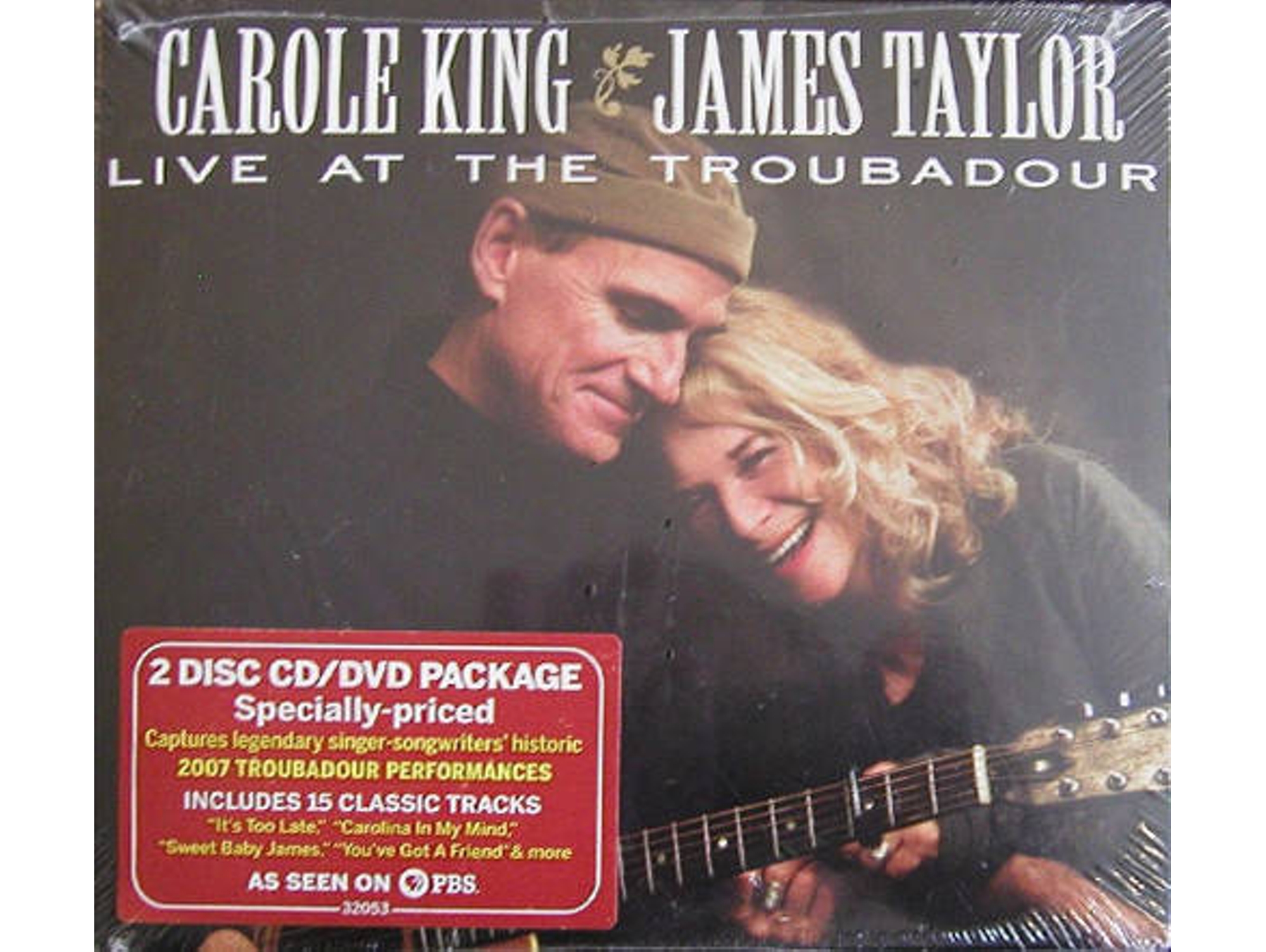 CD + DVD Carole King & James Taylor - Live At The Troubadour