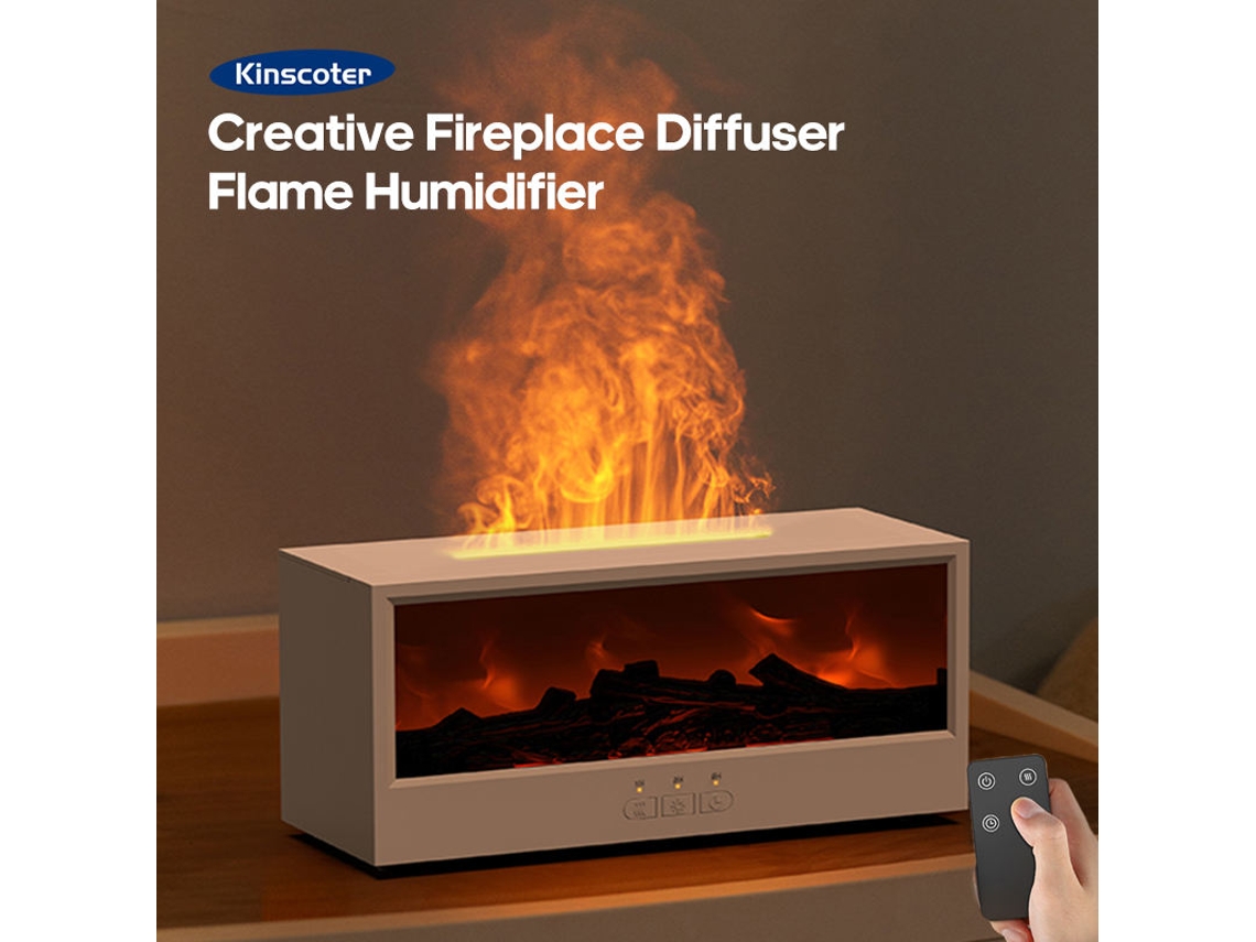 Humidificador con temporizador y difusor de aromaterapia Mdug (blanco)