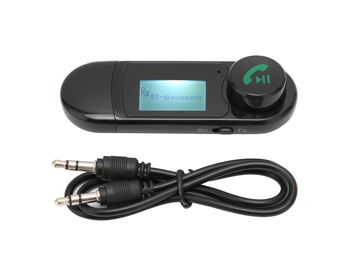 Adaptador USB Mali Bluetooth 5.1 con pantalla LCD, receptor y transmisor 2 en 1 para audio de TV y ordenador.