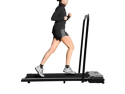 Cinta de correr plegable, control remoto, pantalla LED, color negro OEM