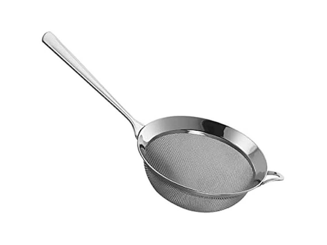 PIAZZA Colino Utensilio de Cocina de Acero Inoxidable con Mango de 9 Cm