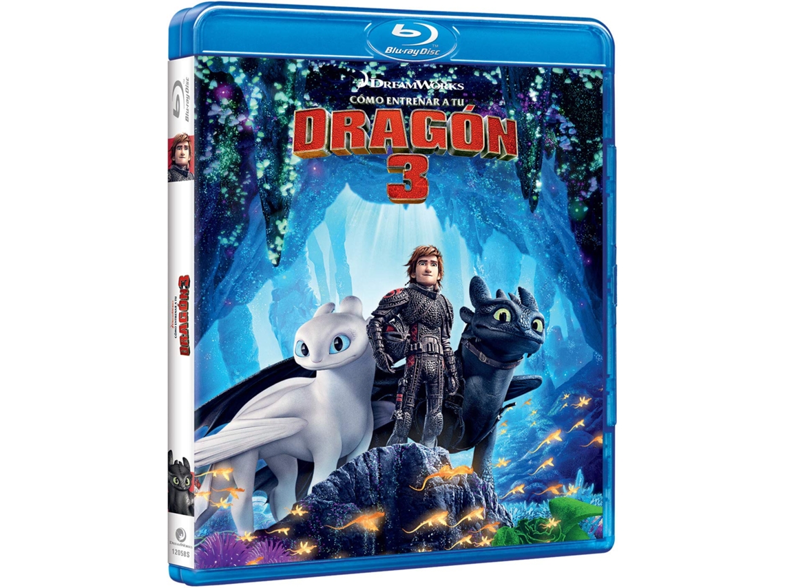 Blu-Ray Cómo Entrenar A Tu Dragon 3