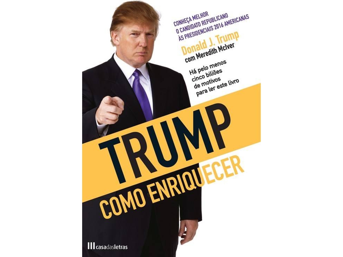 Libro Trump - Como Enriquecer (Portugués)