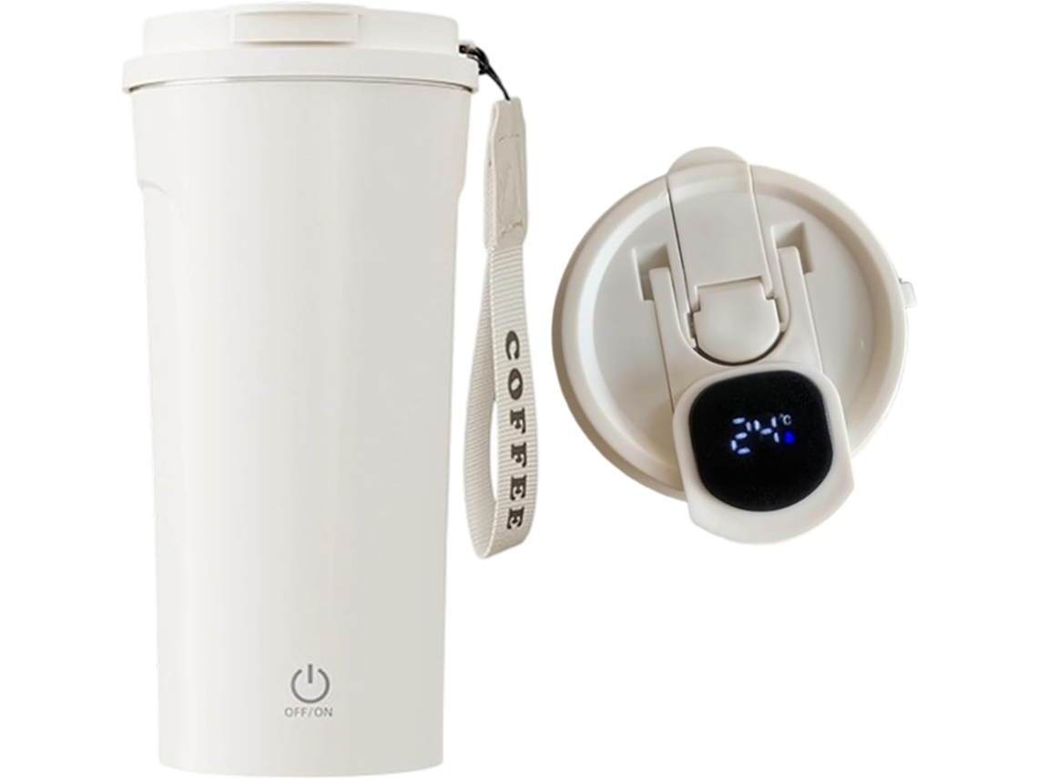Vasos Mezcladores Automáticos Acero Inoxidable 450 Gran Capacidad, Aislamiento Doble Pared Para