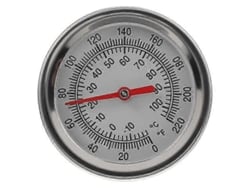 1 Termômetro De Solo Com Sonda Extensível Para Medição De Temperatura Em Compostos