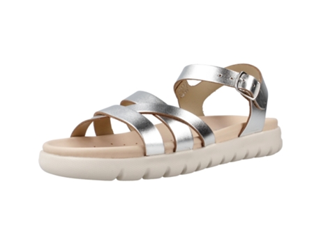 Zapatos de Niños GEOX Soleima Piel Plateado (34)