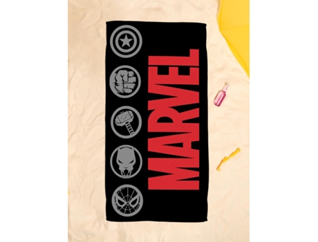 Toalla de Playa de Algodón Avengers Marvel LOS VENGADORES: LOS VENGADORES