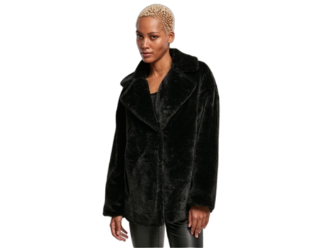 Abrigo para Mujer URBAN CLASSICS (M - Negro)