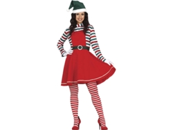 Disfraz de Mujer GUIRMA Elfa Do Papá Noel (L = 42/44)