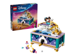 Lego® 43295 Princesas Disney Joyero De Jasmine - 2 Mini Muñecos Inc. Aladdin
