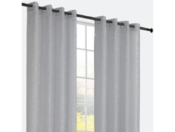 Cortina Dolly Punto Plata Gris Oscuro 140 x 260 cm BOD HOME Individual