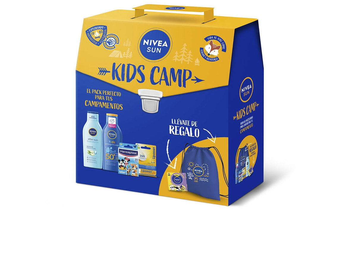 Protector solar Nivea Sun Kids FPS 50 para niños (5 unidades)