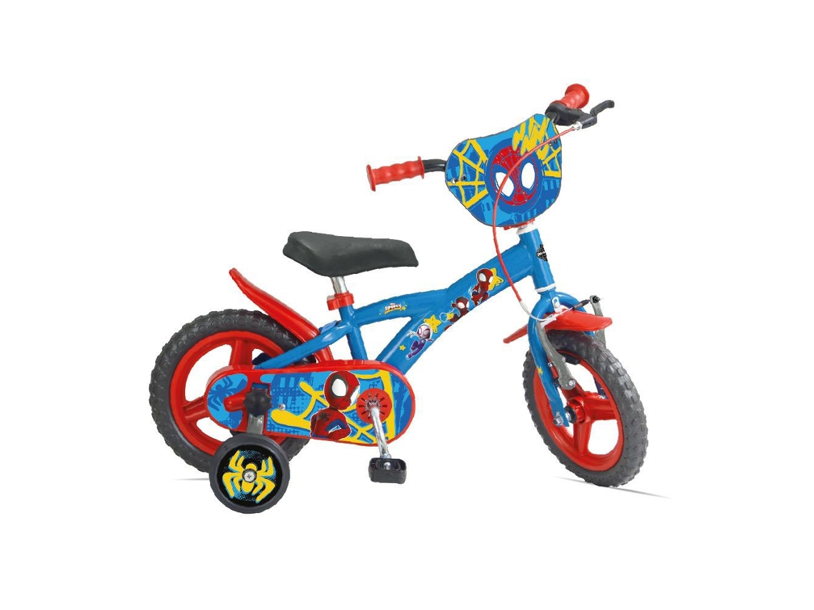 Bicicleta Spiderman 12´´ Azul Rapazdisney