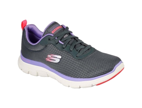 Zapatillas de Mujer SKECHERS Flex Appeal Brilliant Gris (39)
