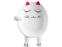 Soporte Para Cucharas Con Forma De Gato, Bonito Soporte De Cerámica Para La Estufa, Accesorios De Cocina Para Amantes De Los Gatos.