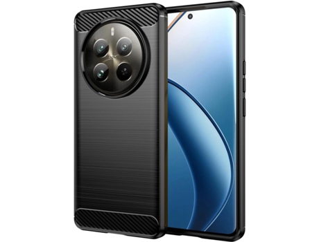 Funda Gel Tipo Negra para Realme 12 Pro 5G / 12 Pro Plus 5G TUMUNDOSMARTPHONE Negro