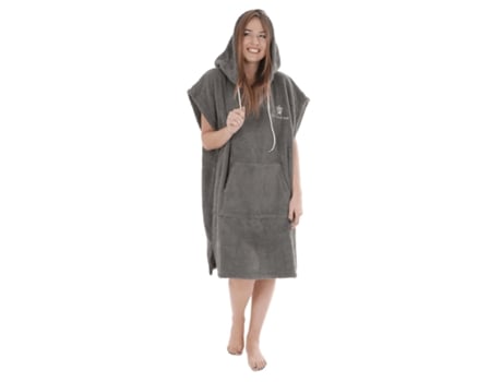 PACIFIQUE SUD Poncho Surf Green S/Mangas Talla Médio
