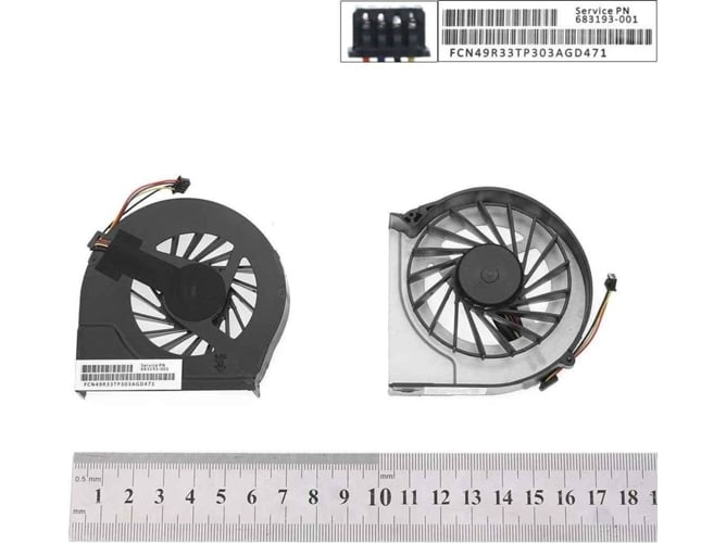 Ventilador CPU para Portátil HP Pavilion G6-2018Ss