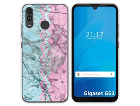 Carcasa Gigaset GS3 TUMUNDOSMARTPHONE Dibujos Multicolor