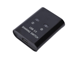 Caja Conmutadora Usb 3.0 Con 2 Entradas/salidas – Plug And Play Para Doble Entrada/salida
