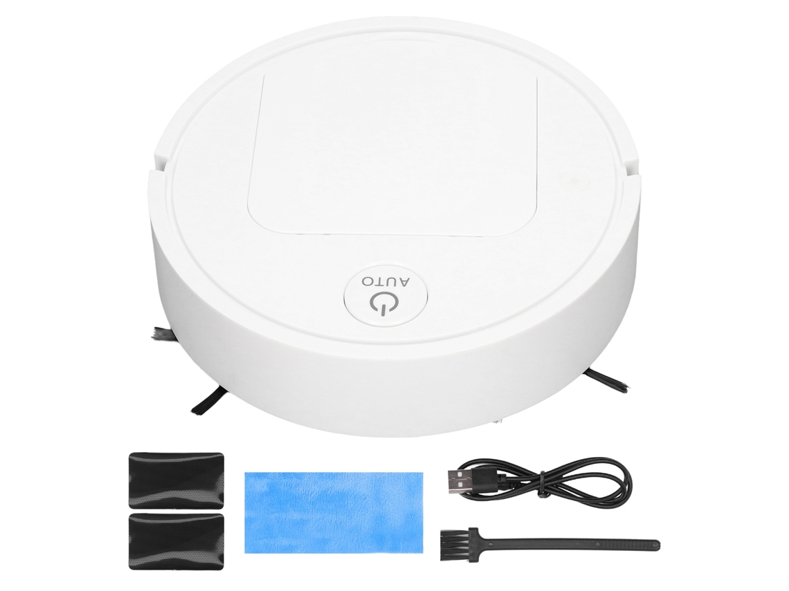 Mini aspiradora inteligente 3 en 1, práctica, con carga automática por USB para el hogar.