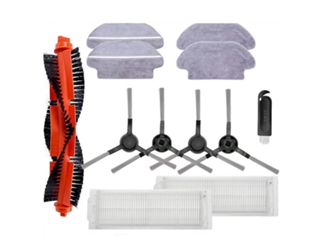 Escova de rolo escova lateral almofadas de filtro hepa para xiaomi mijia 3c