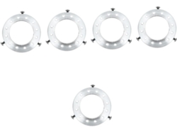 Soporte De Fijación De Iluminación De 5 Piezas Para Anillo De Pantalla De Lámpara