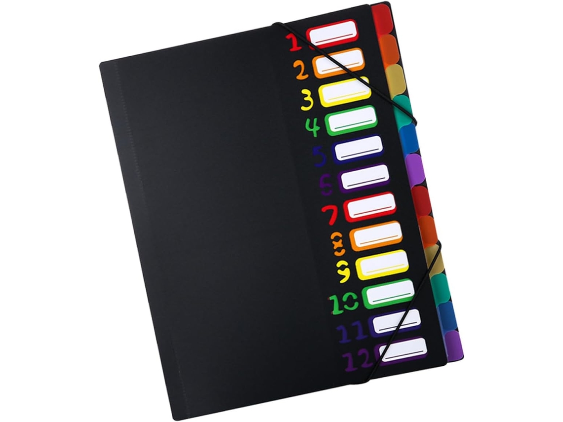 Besportble Organizador De Almacenamiento De Documentos Con Múltiples Compartimentos Y Plástico -material: P...