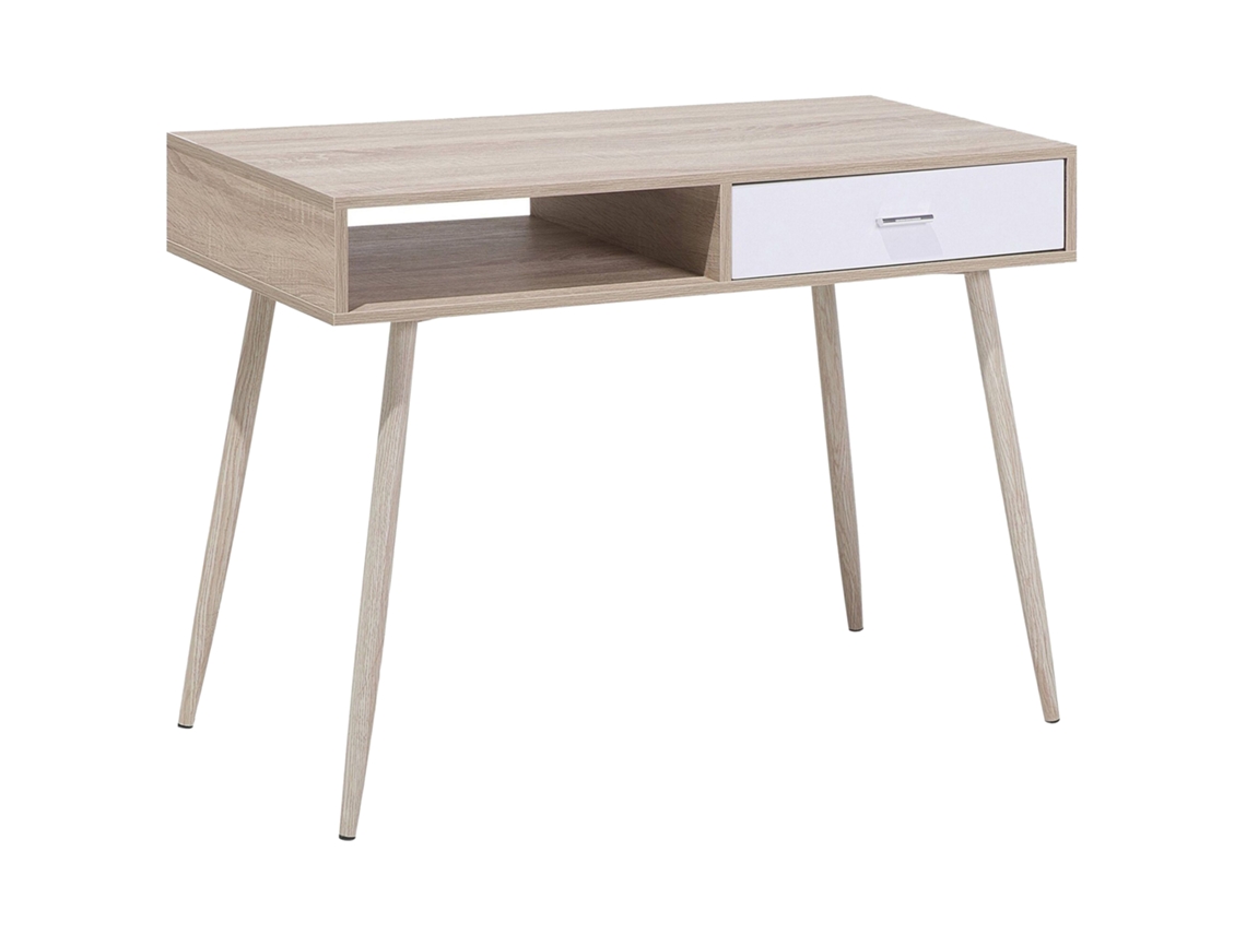 Escritorio BELIANI Deora de MDF Madera clara 100x48x76