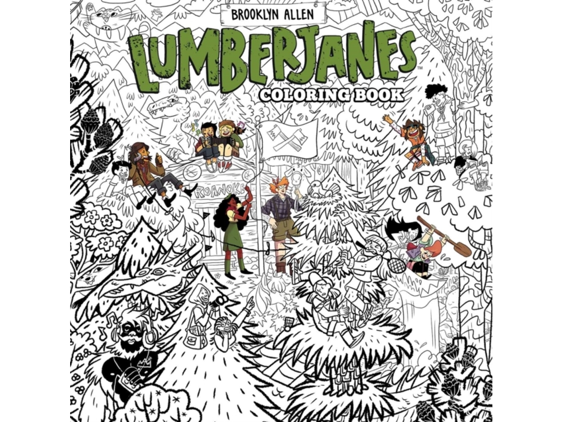 Libro Lumberjanes Coloring Book (Inglés)