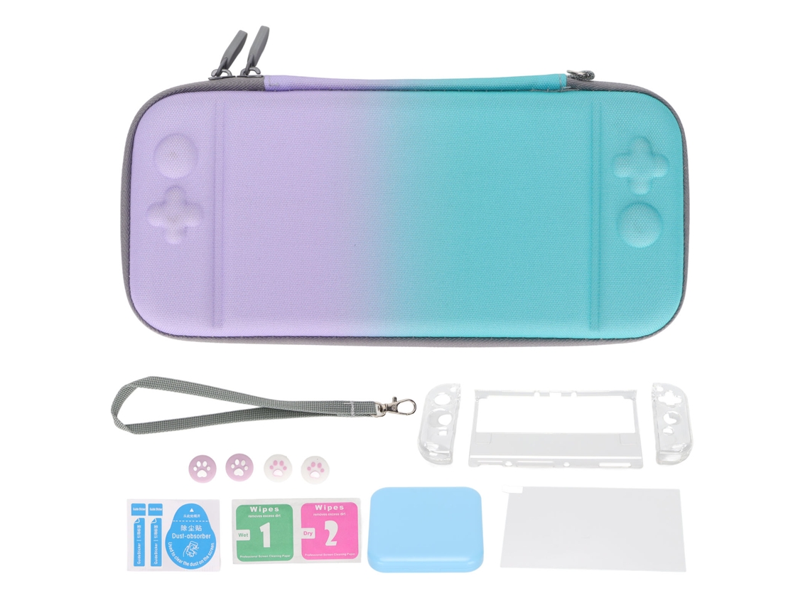 Sacos de Armazenamento Portáteis Antichoque para Console N switch com Protetor de Tela de Vidro Temperado EOOCOO