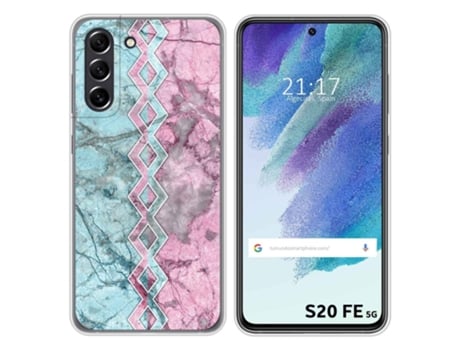 Carcasa Samsung Galaxy S21 FE 5G TUMUNDOSMARTPHONE Dibujos Multicolor