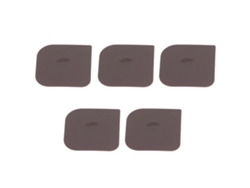 5 Pack Rascadores De Pans Herramienta De Rasqueo Para Platos Limpiador De Hierro Fundido Sin Rayar Para Grasa Y Hacer Masa