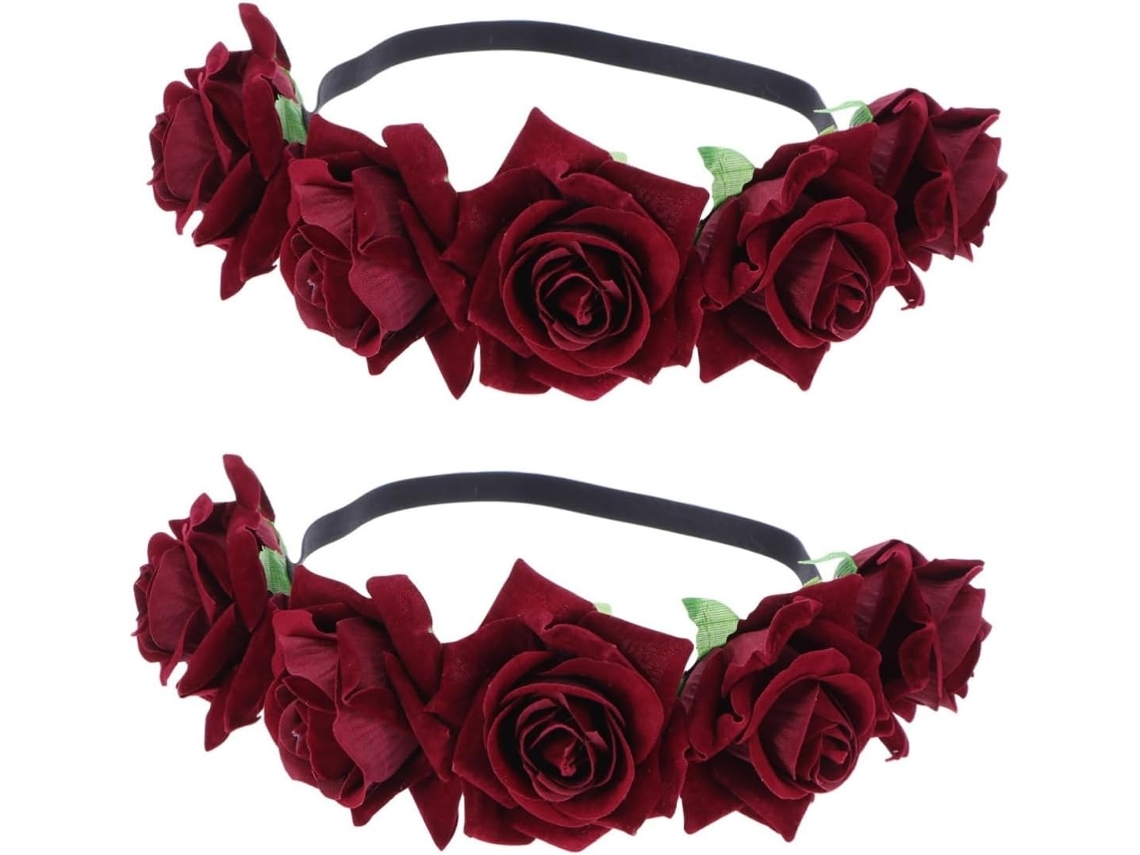 2 Piezas De Diademas Para El Cabello De Boda Para Niñas