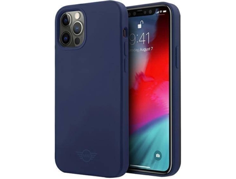 Carcasa Apple MINI iPhone 12, 12 Pro Silicona Trasera Azul