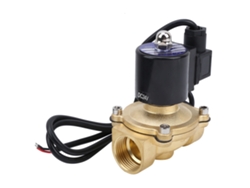 Válvula solenoide de latão de ação direta, normalmente fechada, 2a-250-25dc24v, ferramenta industrial