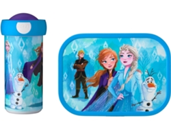 Kit de almuerzo Frozen II Gokoco Campus (vaso para almuerzo con tapa)
