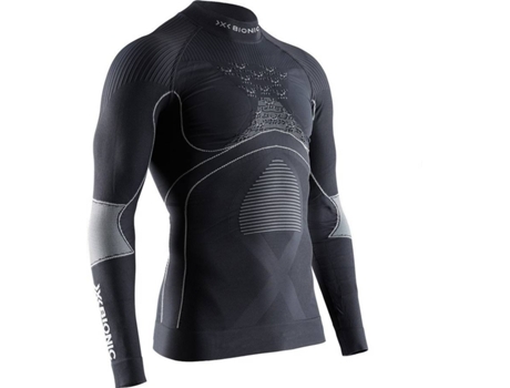 Ropa interior para Hombre X-BIONIC Energy Accumulator 4.0 Cuello Alto Gris para Montaña (XL)