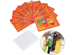 Envoltura Corporal Autoadhesiva, 10 Unidades, Parches Térmicos Para Pies, Ideales Para Invierno Y Actividades Al Aire Libre.