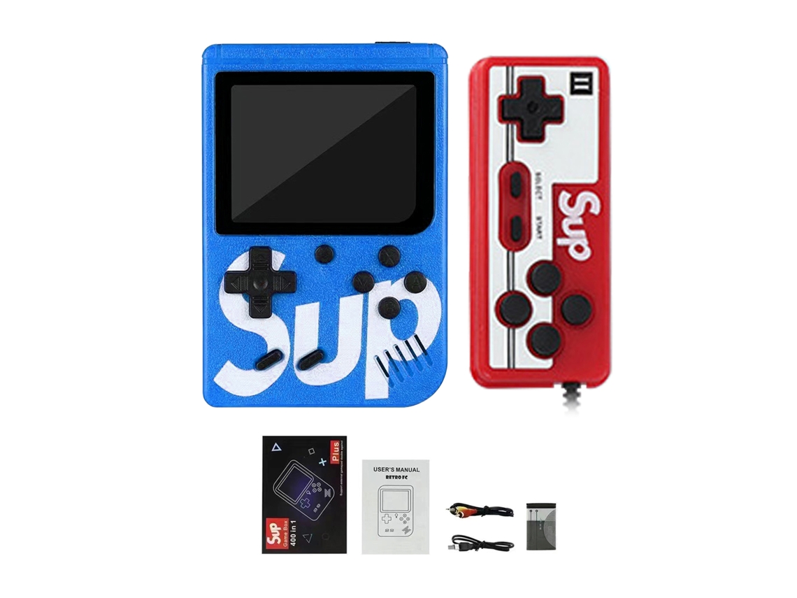 Console Portátil LAXISCREED 400 Jogos Clássicos 2 Jogadores