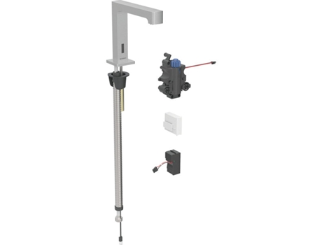 Mezcladora de lavabo Geberit Brenta, con mezcladora termostática, funcionamiento de red, para caja de funciones ocultas, 116.197.